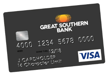 Great southern bank example credit card
